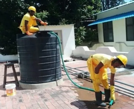 Stainless Steel Tank Cleaning